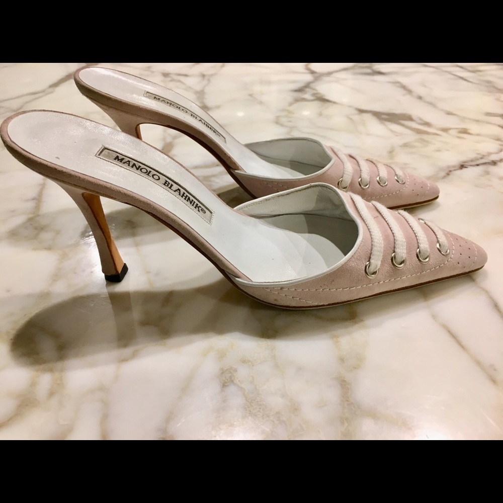 Manolo Blahnik mules